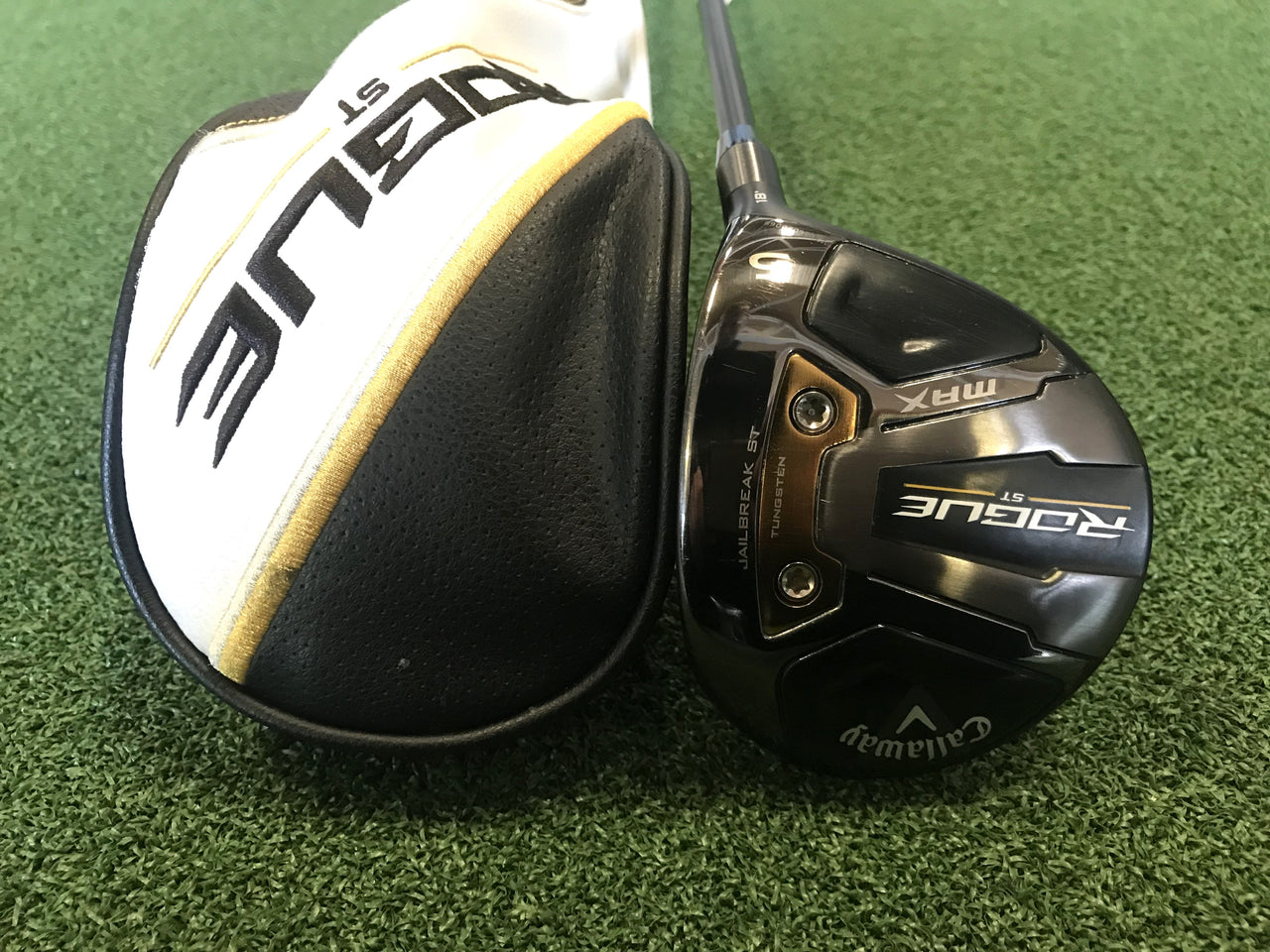2022 Callaway Rogue ST Max 18° 5 Wood With Headcover