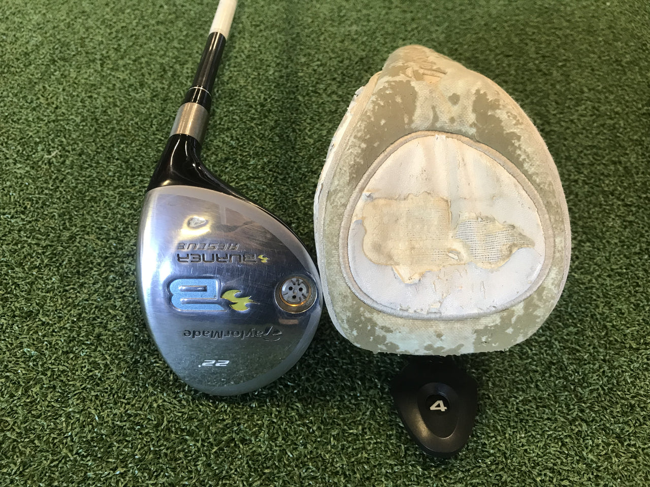 2008 TaylorMade Burner Rescue 22° Ladies Hybrid With Headcover