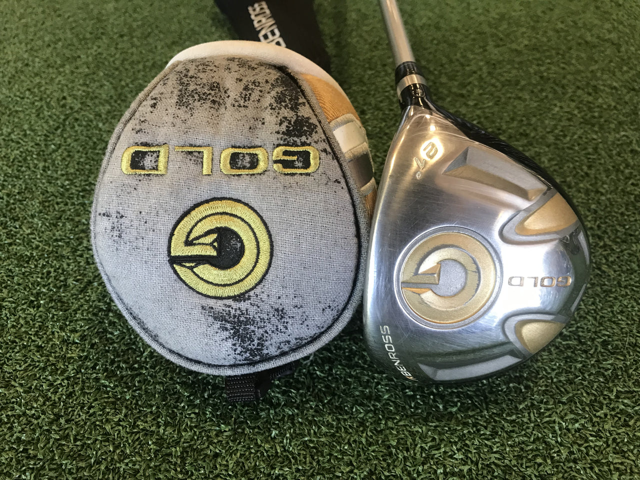 BenRoss Gold 21° 7 Wood With Headcover