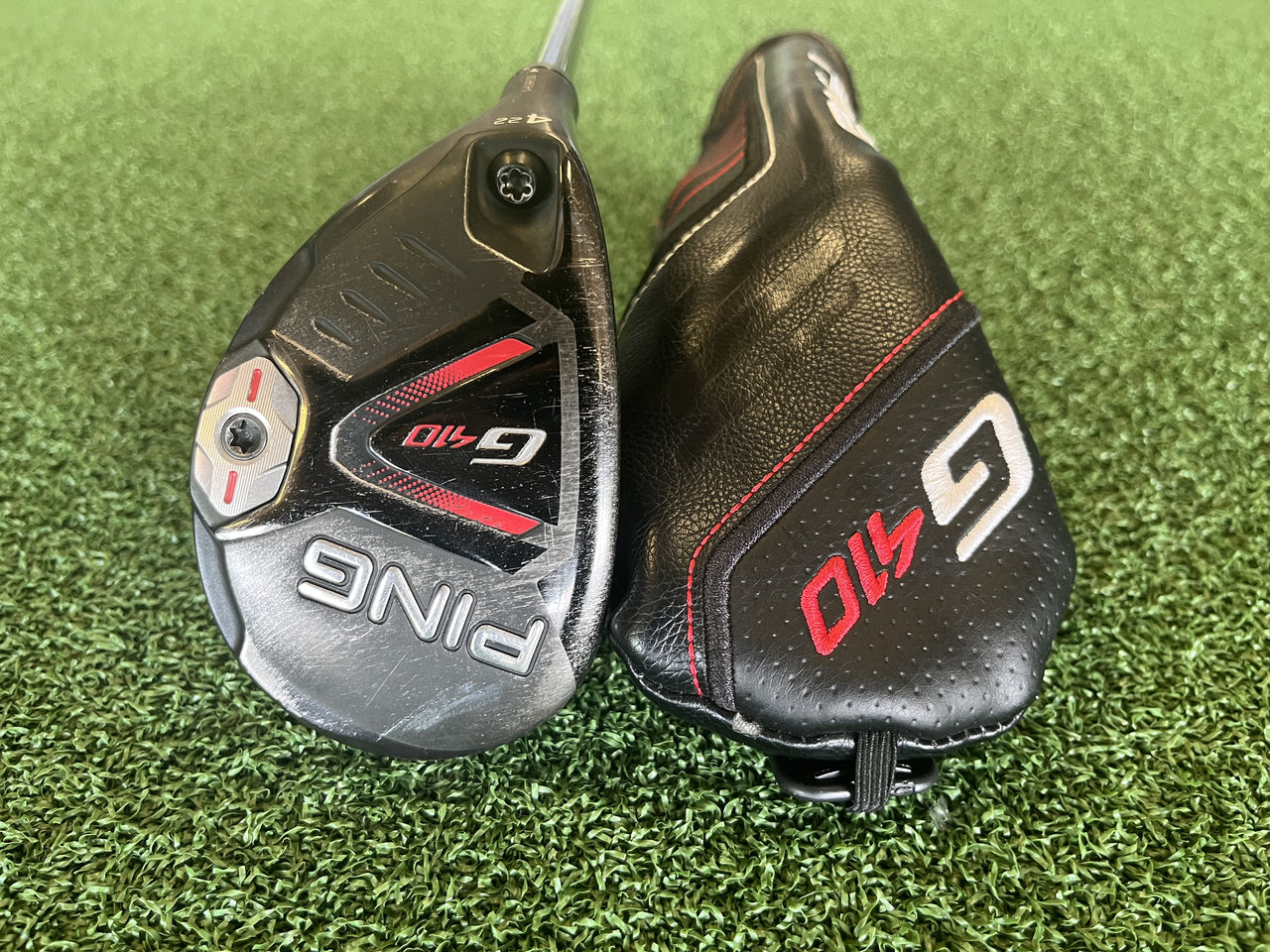2019 Ping G410 22° Left Handed 4 Hybrid With Headcover