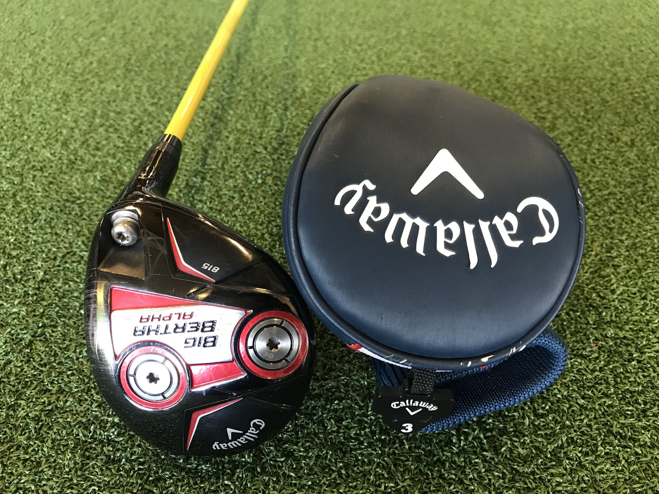 Callaway Big Bertha Alpha 815 14° 3 Wood With Headcover