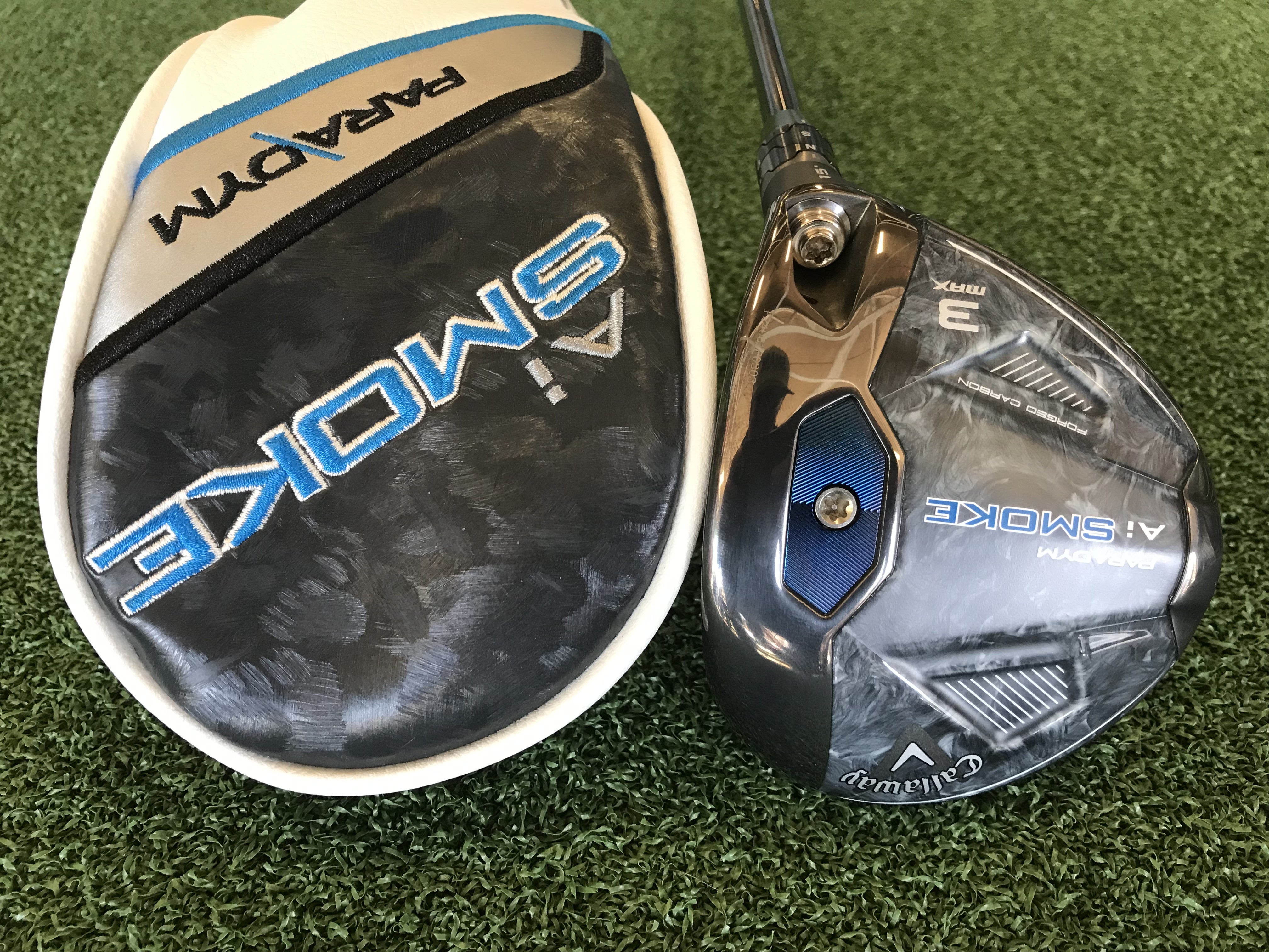 2024 Callaway Paradym Ai-Smoke Max 15° 3 Wood With Headcover *Like New*