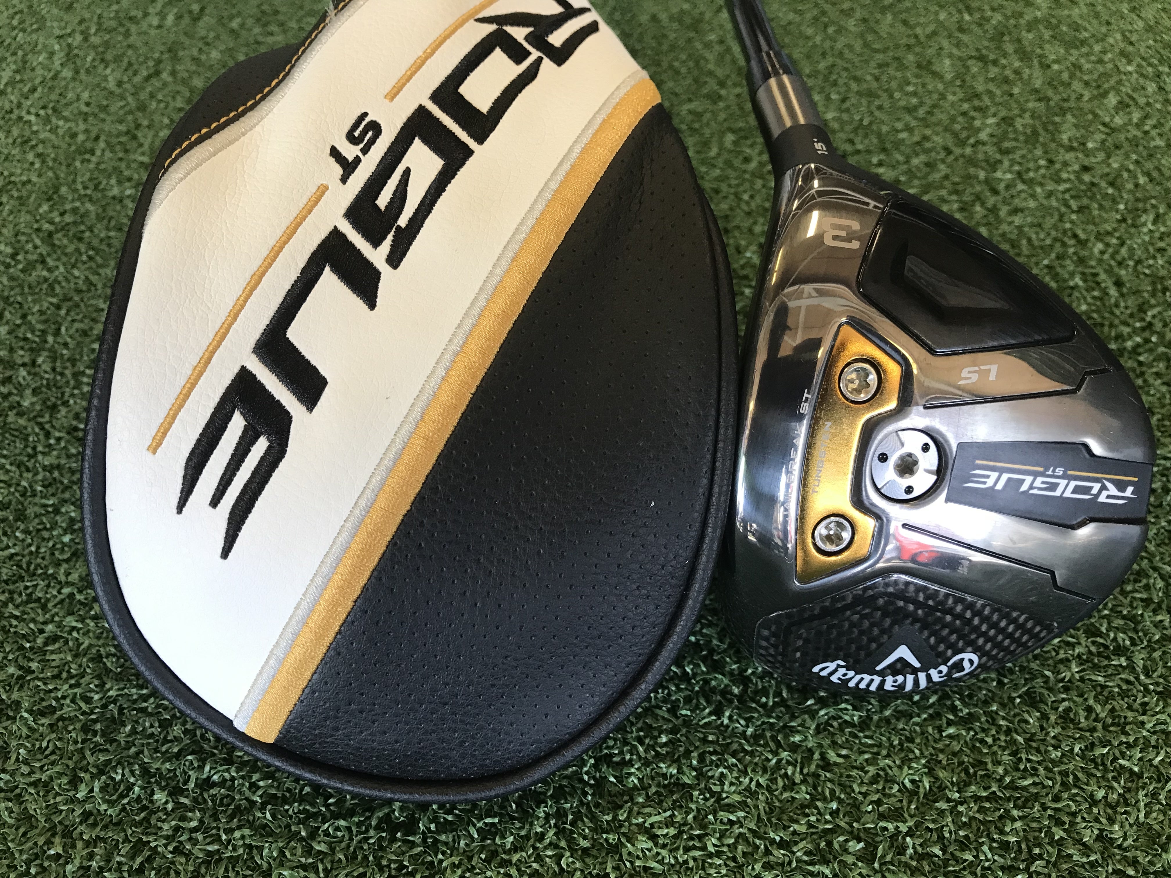 2022 Callaway Rogue ST LS 15° 3 Wood With Headcover *Excellent Condition*