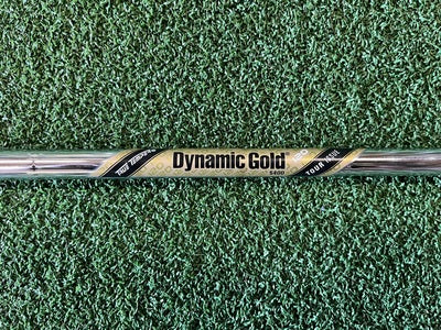 True Temper Dynamic Gold S400 Tour Issue 4-9, Pw Iron Shafts