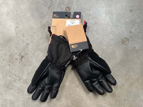 *New* The North Face Kid's Black Montana Ski Gloves Size- Large