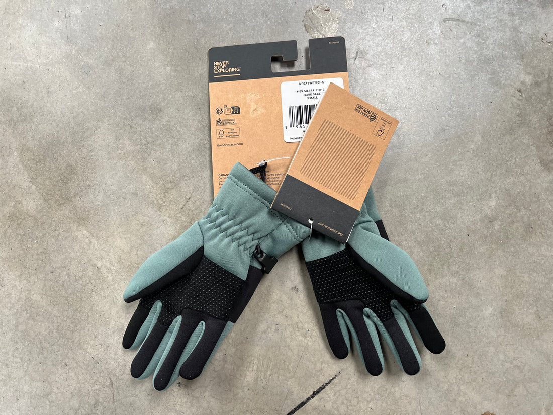 *New* The North Face Kids Sieraa Etip Ski Gloves Size- Small