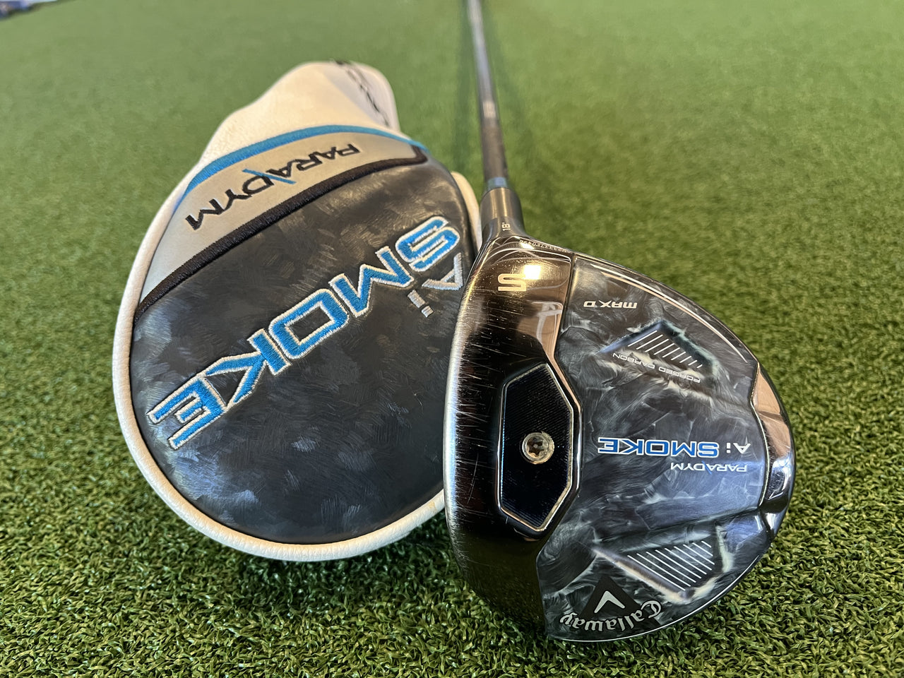 2024 Callaway Paradym Ai Smoke Max-D 18° 5 Wood With Headcover