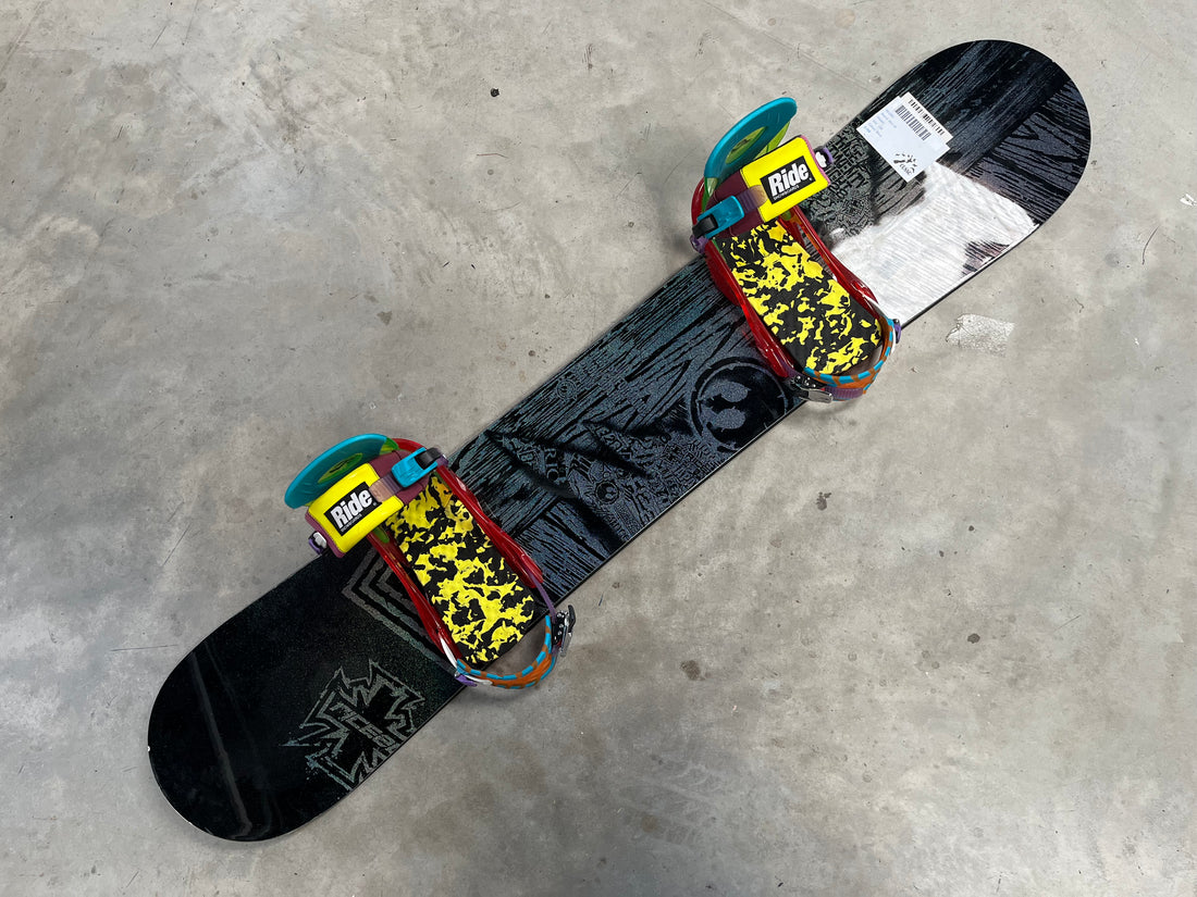 Rice 28 148cm Unisex Snowboard With Bindings *Excellent Condition*