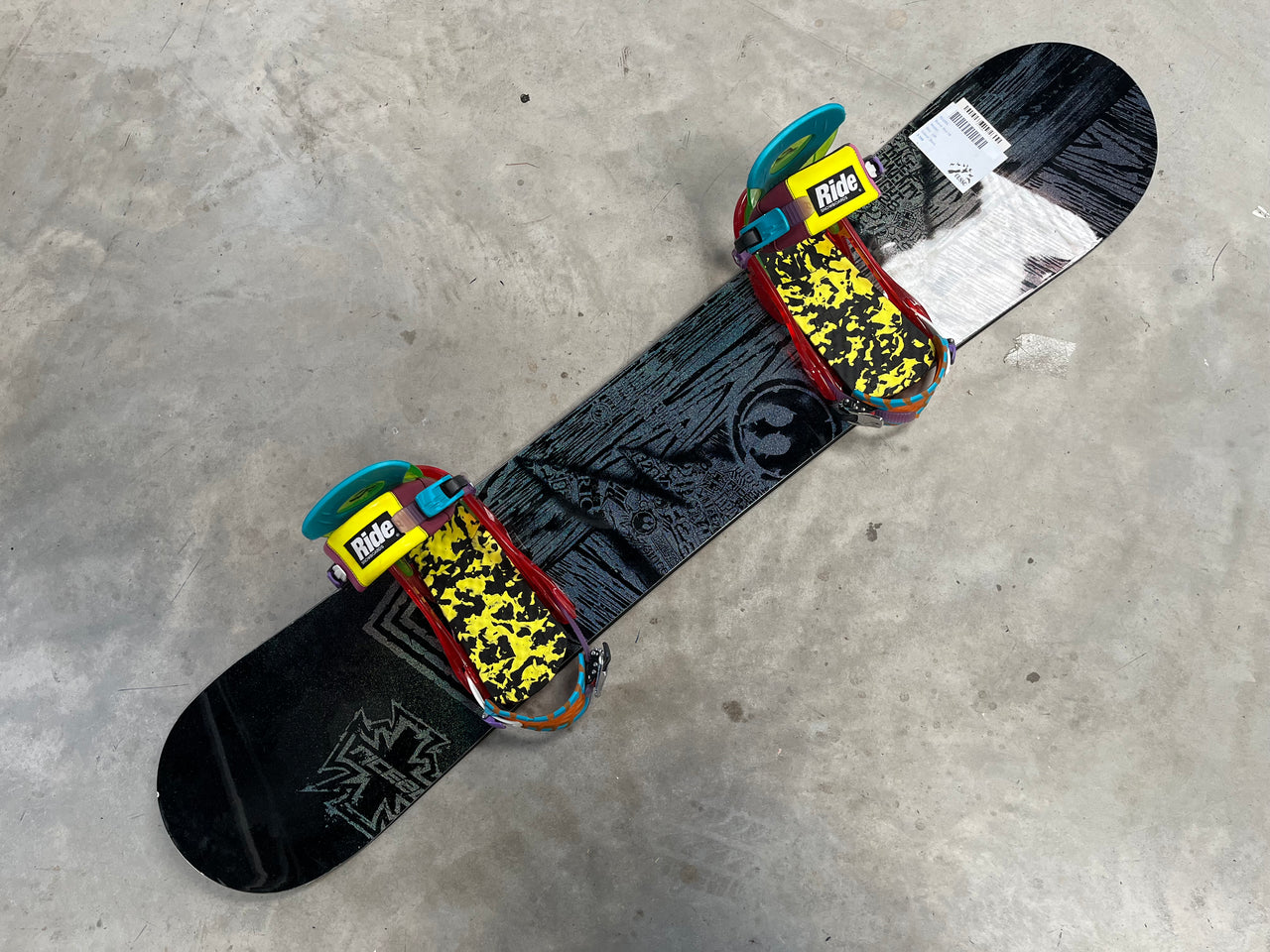 Rice 28 148cm Unisex Snowboard With Bindings *Excellent Condition*