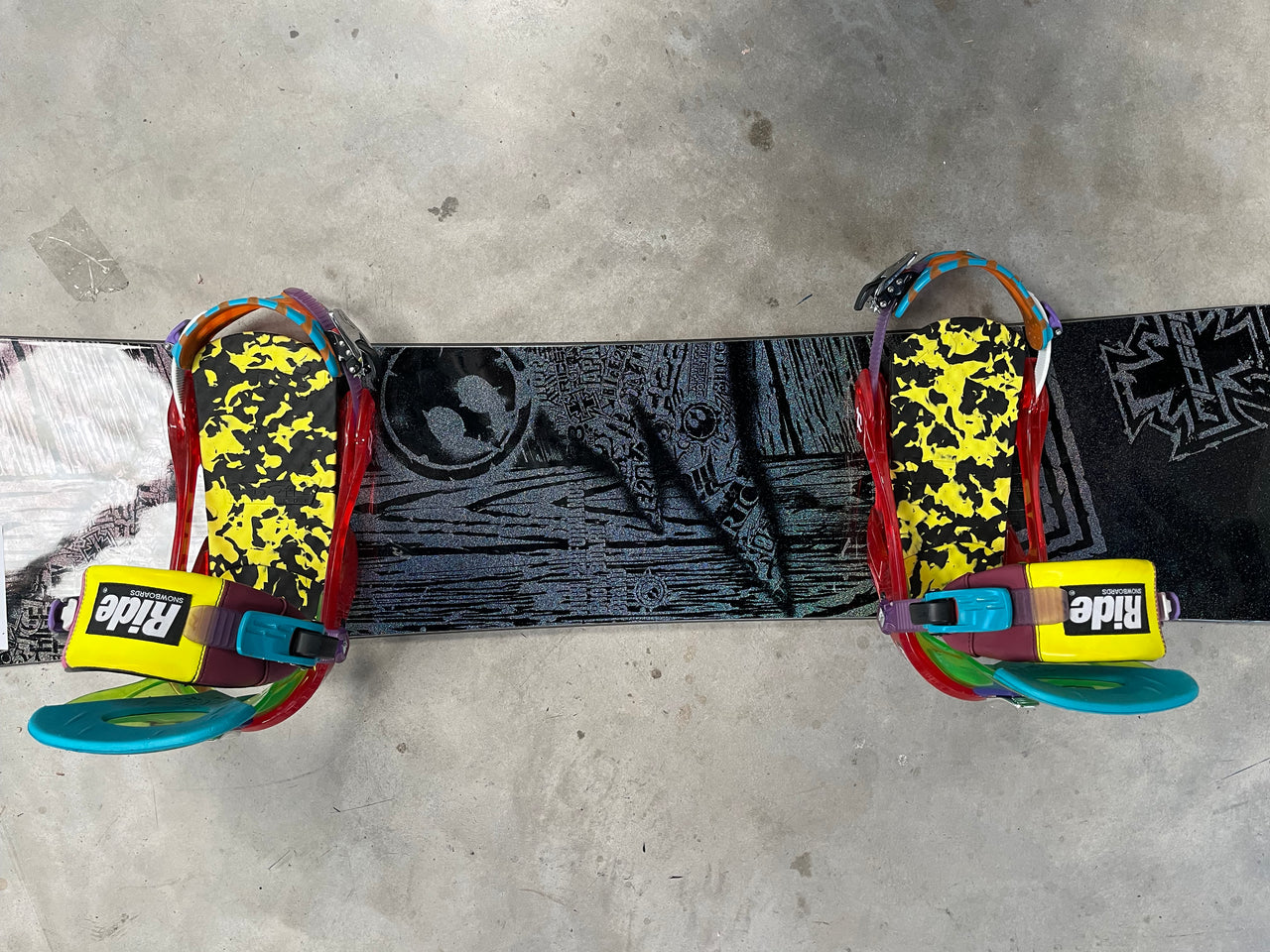 Rice 28 148cm Unisex Snowboard With Bindings *Excellent Condition*