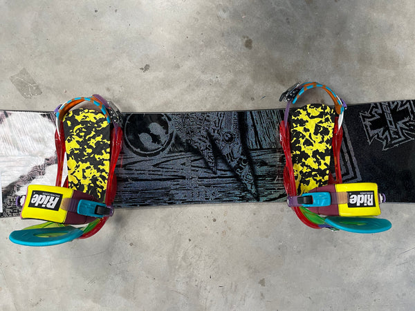Rice 28 148cm Unisex Snowboard With Bindings *Excellent Condition*