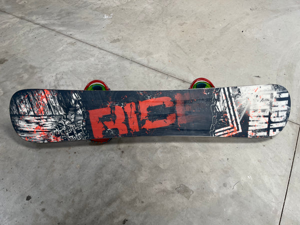 Rice 28 148cm Unisex Snowboard With Bindings *Excellent Condition*