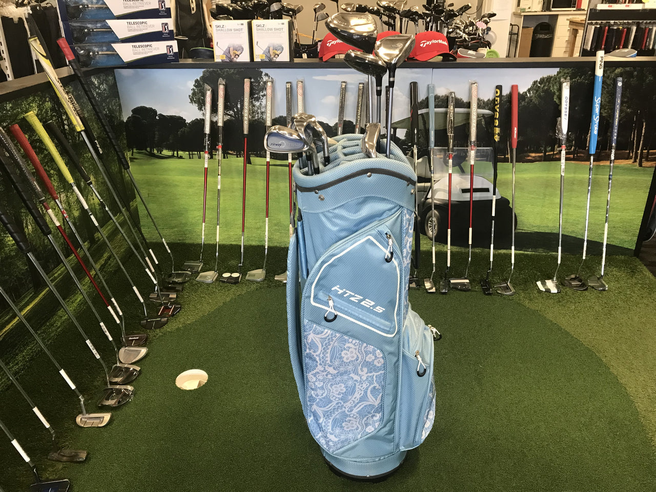 Fitway Ladies Golf Set with Hot Z Ladies Lace 2.5 Bag