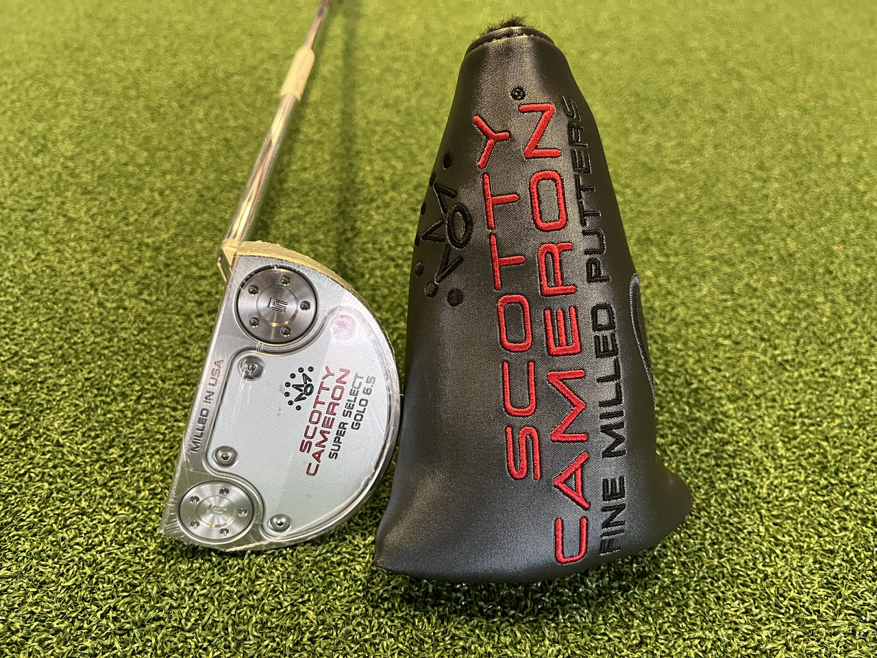 *New* Scotty Cameron Super Select Golo 6.5 34" Putter With Headcover