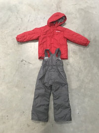 Svet Red/Grey 100cm Kids Jacket/Pant Set *Excellent Condition*