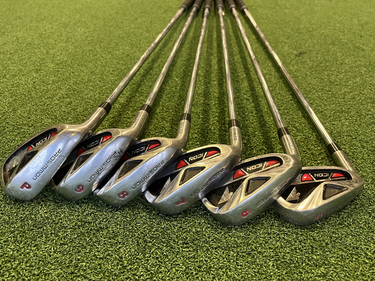 Prosimmon Icon 5-9, Pw Left Handed Iron Set