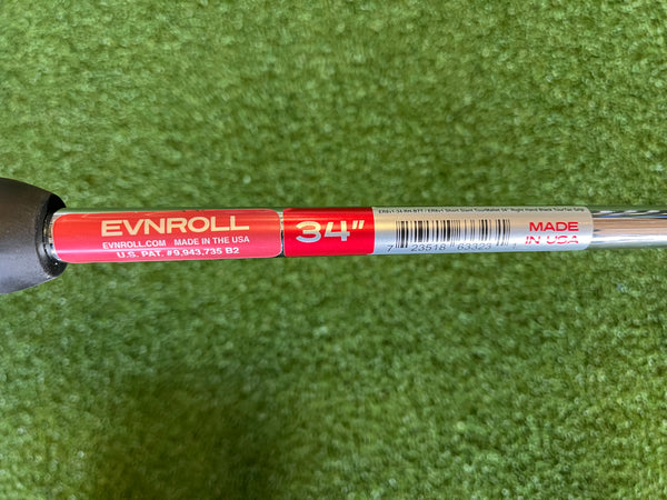 Evnroll ER8v 34" Putter with Headcover *Excellent Condition*