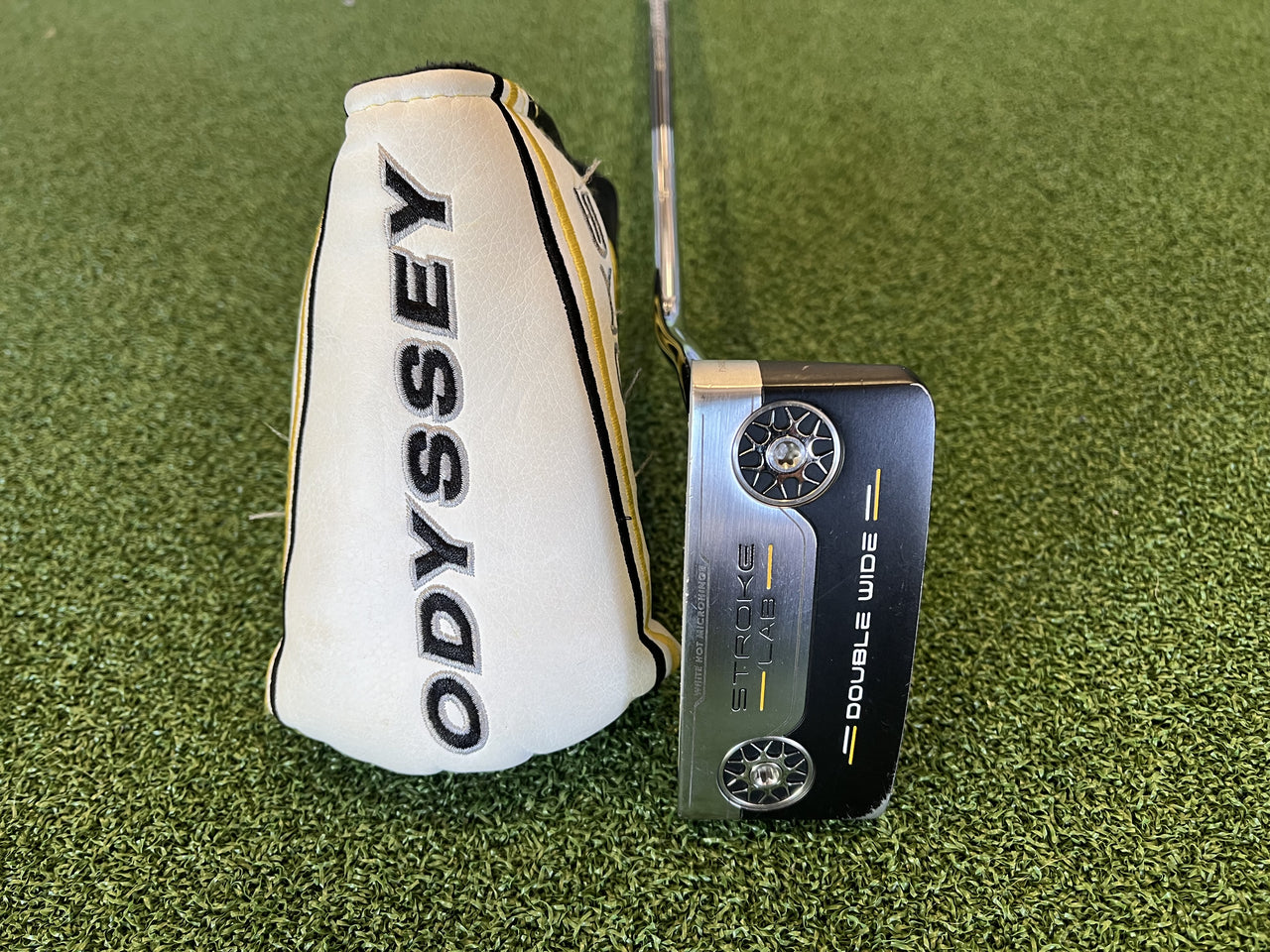 2020 Odyssey Stroke Lab Double Wide 34" Putter With Headcover