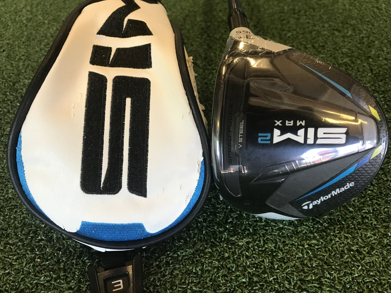 *New* 2021 TaylorMade Sim 2 Max 16.5° HL 3 Wood With Headcover