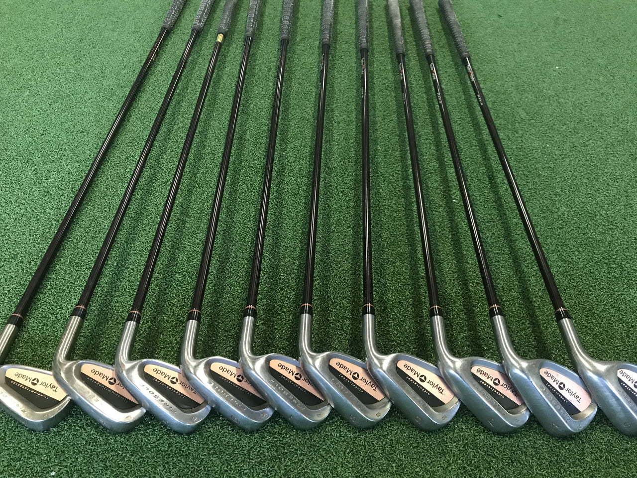 1999 TaylorMade Firesole 3-9, Pw, Aw, Sw Iron Set