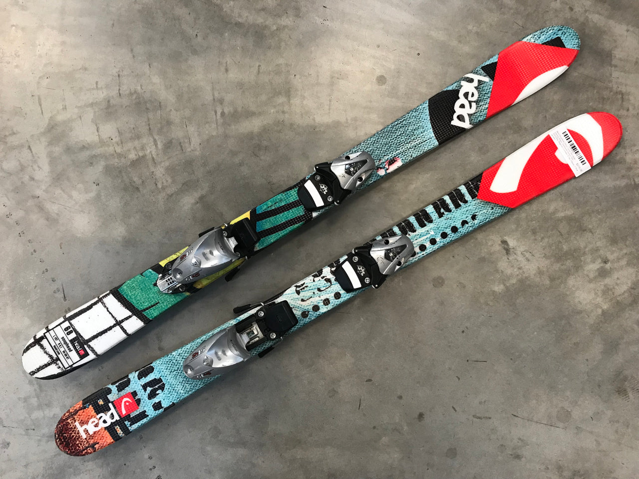 Head Souphead 107cm Junior Skis *Excellent Condition*