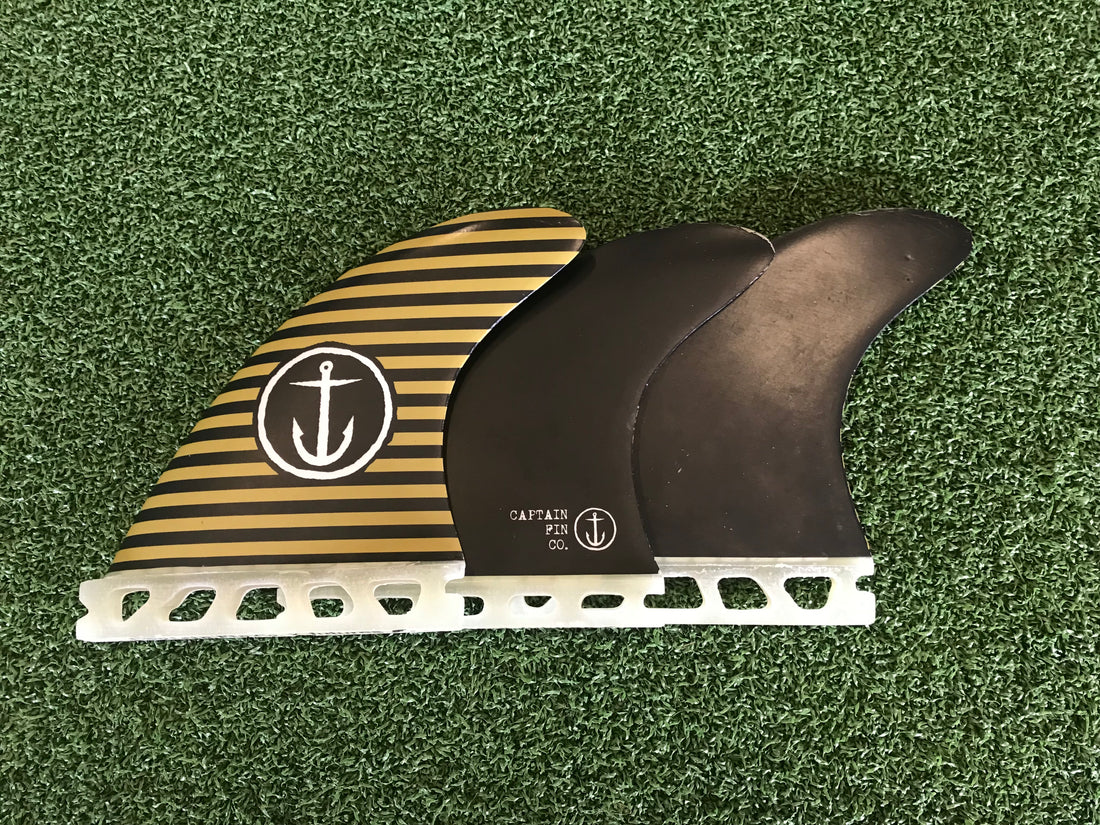 Captain Fin 3 Fin Set *Excellent Condition*