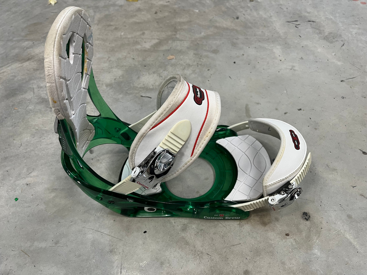 Burton Custom Brew Large Snowboard Bindings *Excellent Condition*