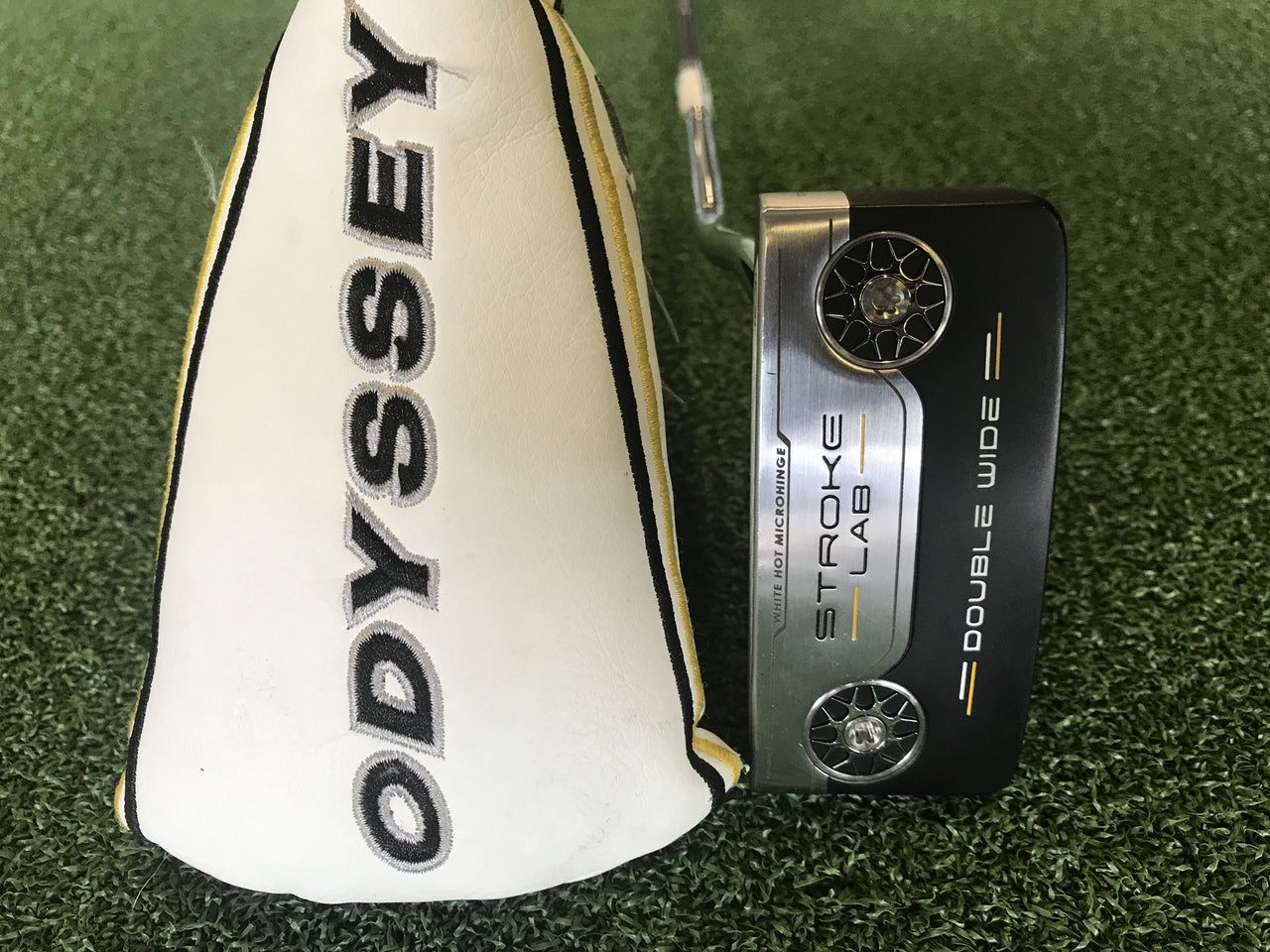 Odyssey Stroke Lab Double Wide 33" Putter With Headcover