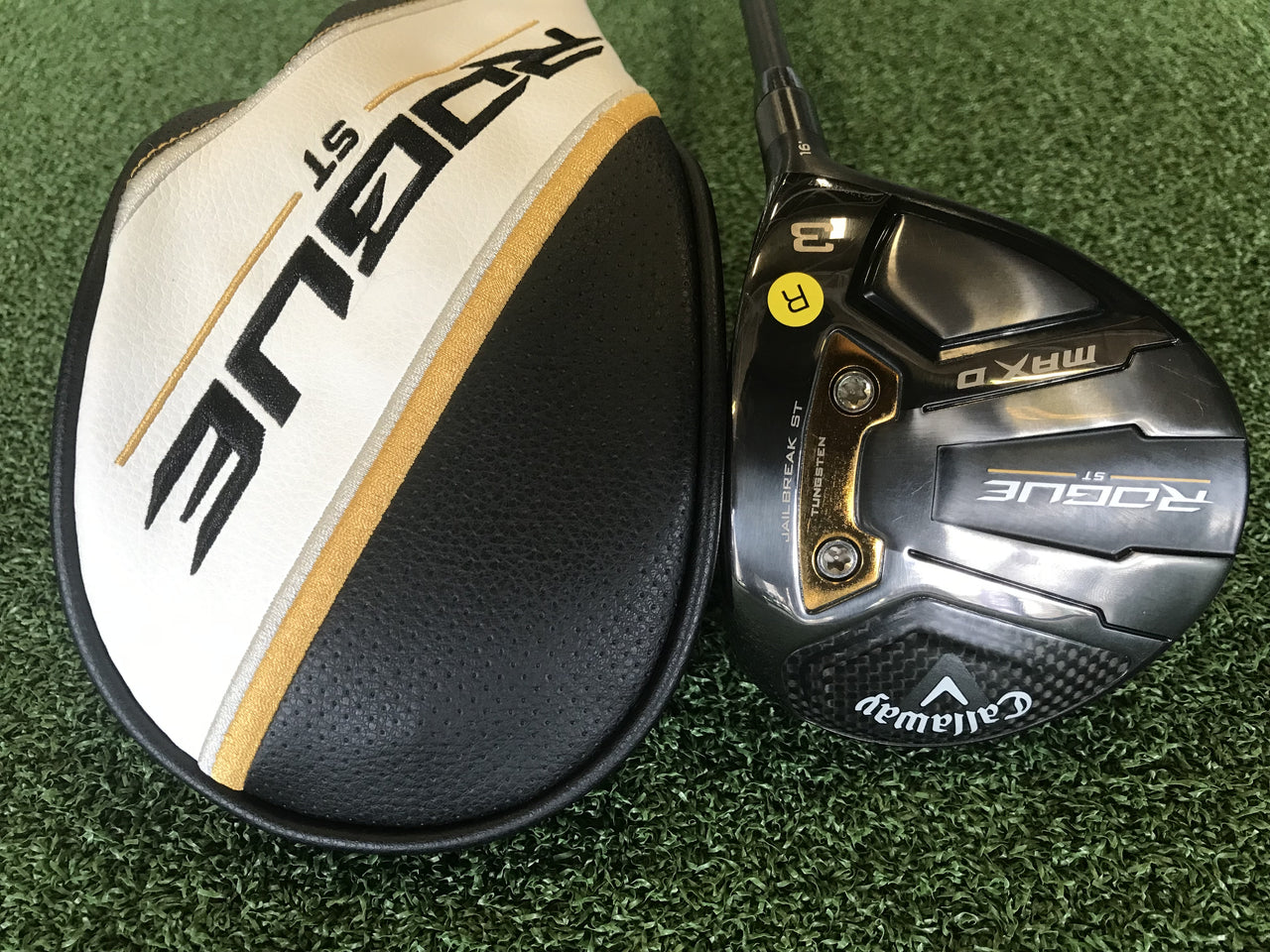 2022 Callaway Rogue ST Max D 16° 3 Wood With Headcover
