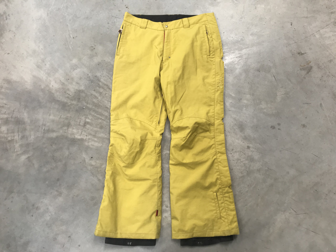 Negril Men's Mustard Snow Pants Size- Large Condition- 7.5