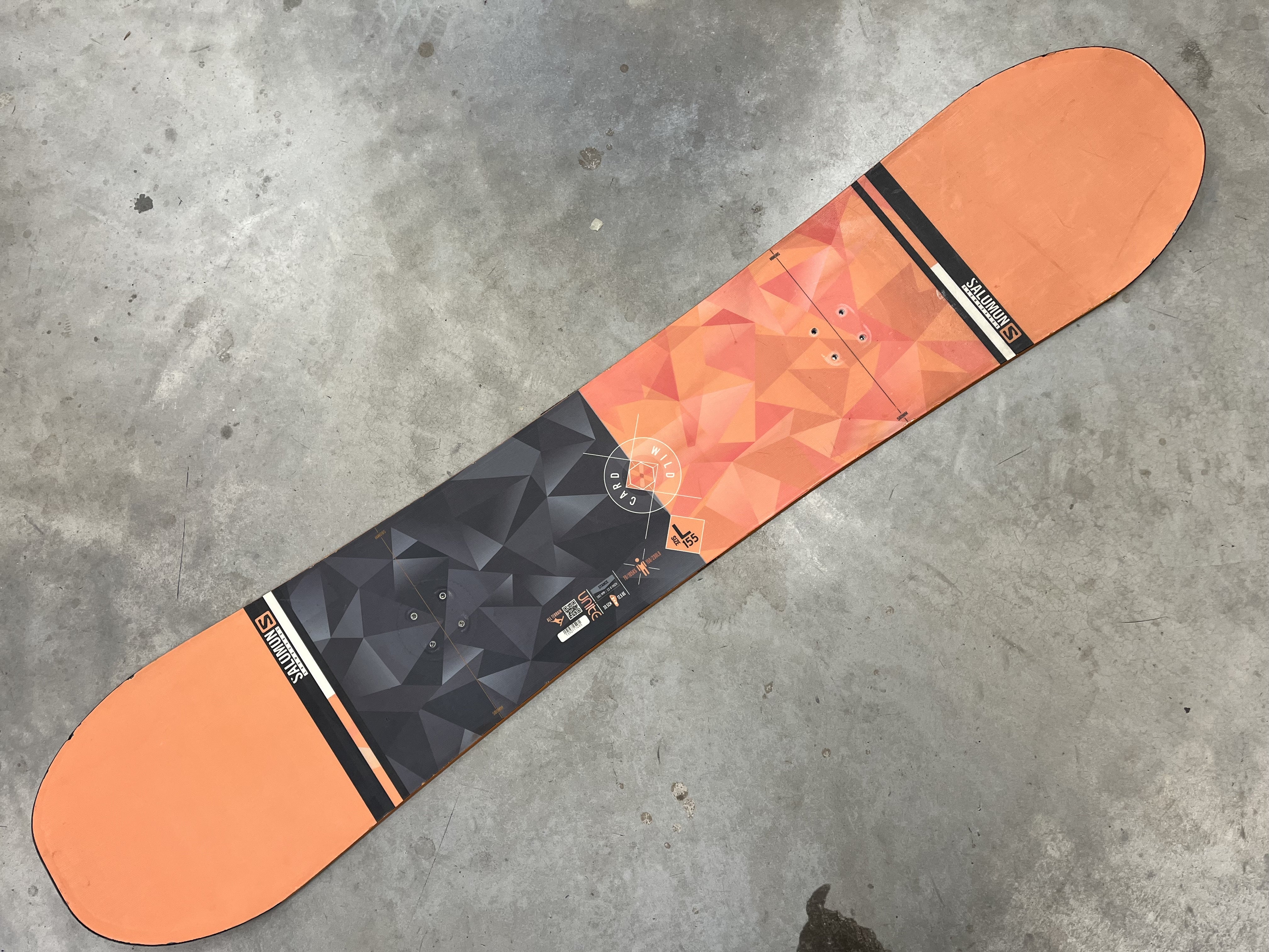 SALOMON WILD CARD 150×SALOMON SPX M All Mountain Freestyle Snowboard SALOMON WILD CARD RTL