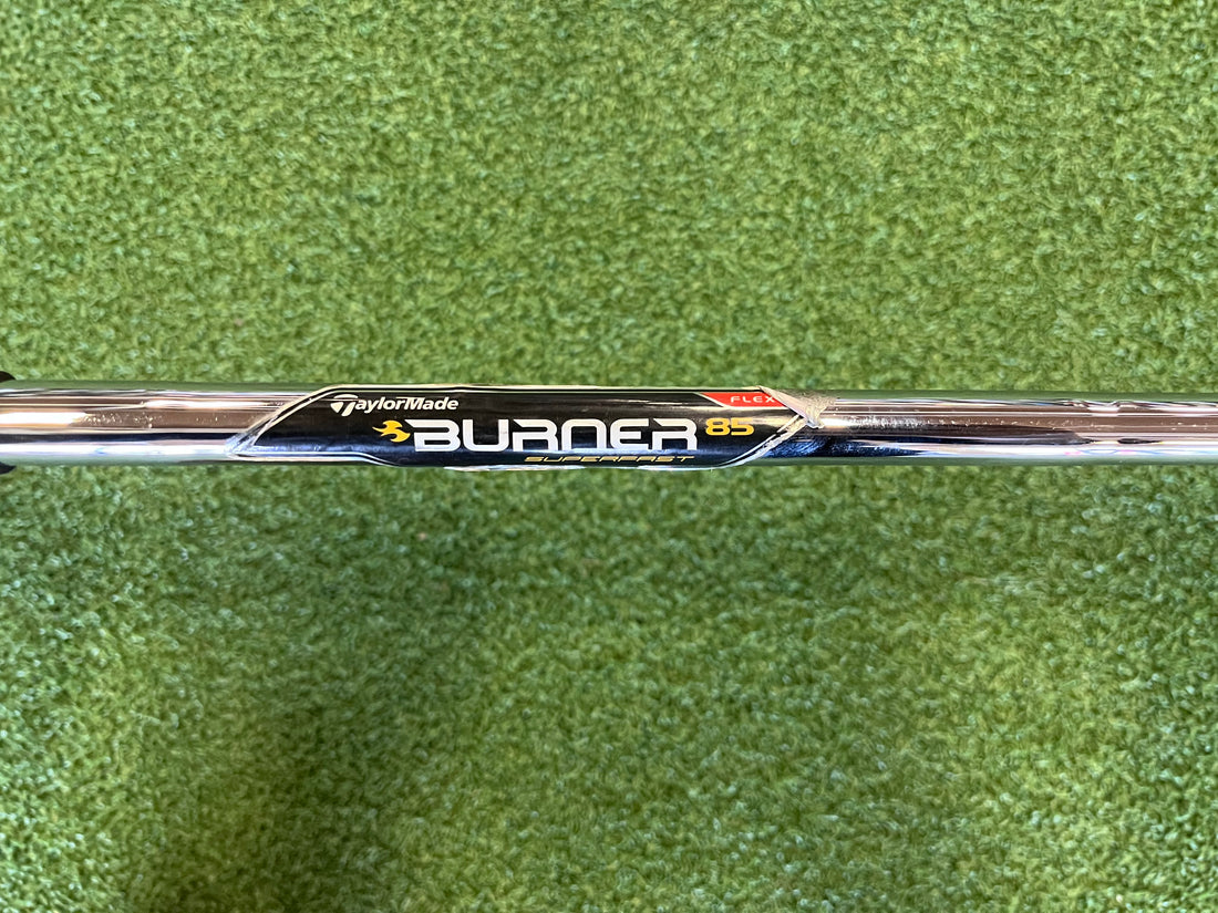TaylorMade Burner 4 Iron Dexterity- R/H Flex- Regular Condition- 8 Shaft- Burner Superfast Grip- TaylorMade