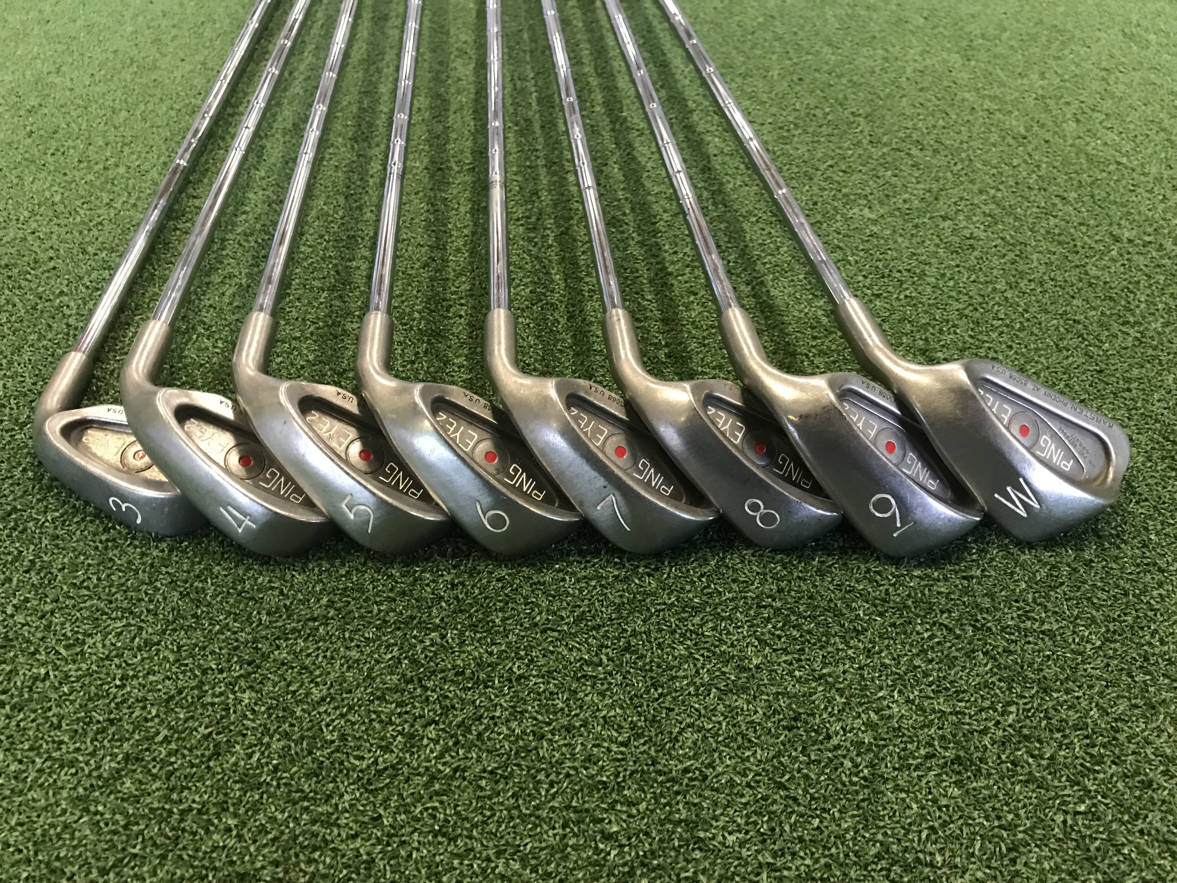 Ping Eye 2 Red Dot 3-9, PW Iron *Excellent Condition*