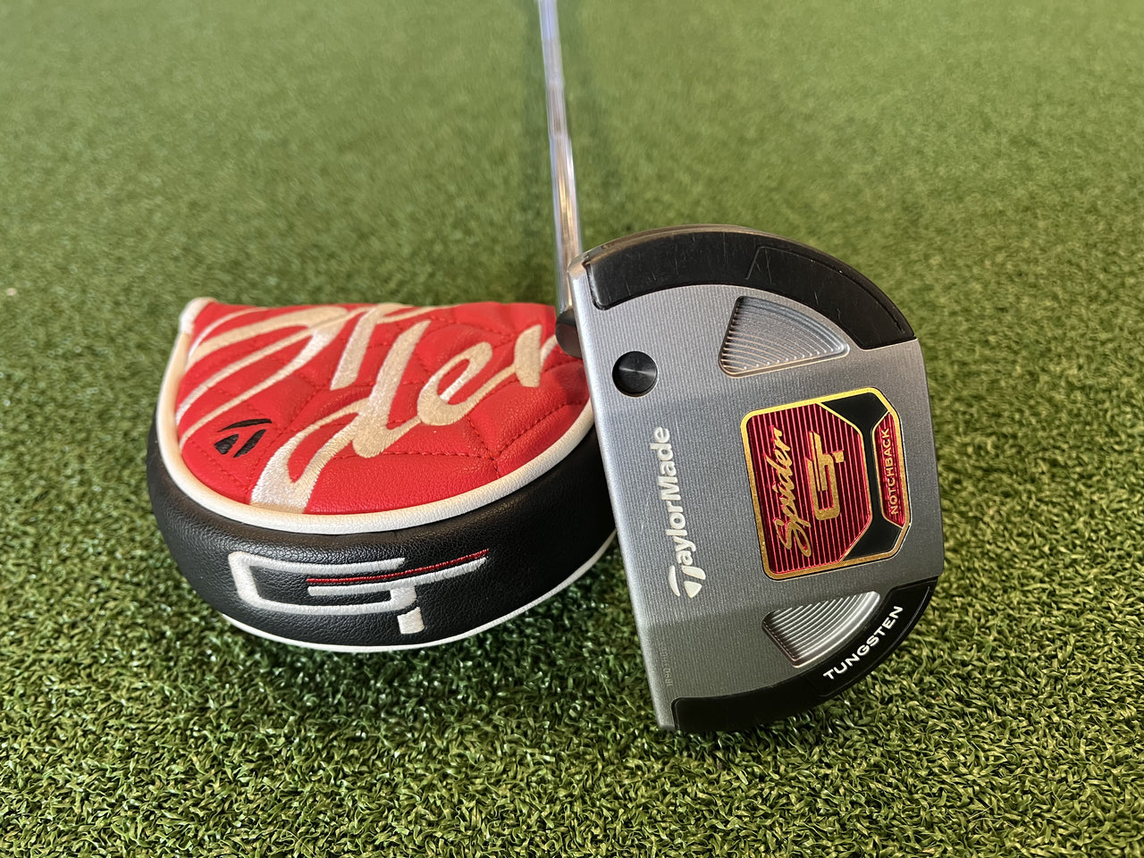 2022 TaylorMade Spider GT Notchback 34" Putter With Headcover *Excellent Condition*