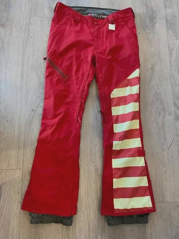 Burton Mens Red Ski Pants Size Medium *Excellent Condition*