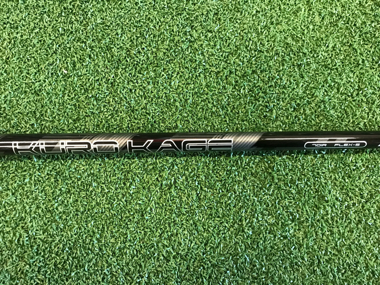 Kurokage 2nd Gen 60g Black Blank Shaft Flex- Stiff Condition-10 S/N- SHKK2NDG