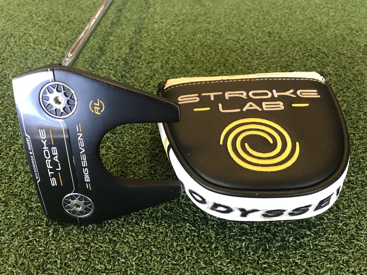 Odyssey Stroke Lab Big Seven 42" Armlock Putter With Headcover *Excellent Condition*