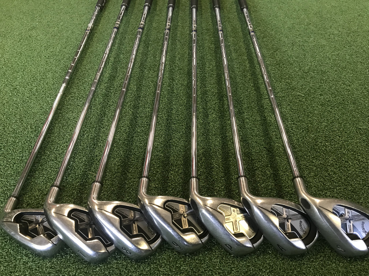 2004 Callaway X18 Pro Series 6-9, Pw, Aw, Sw Iron Set