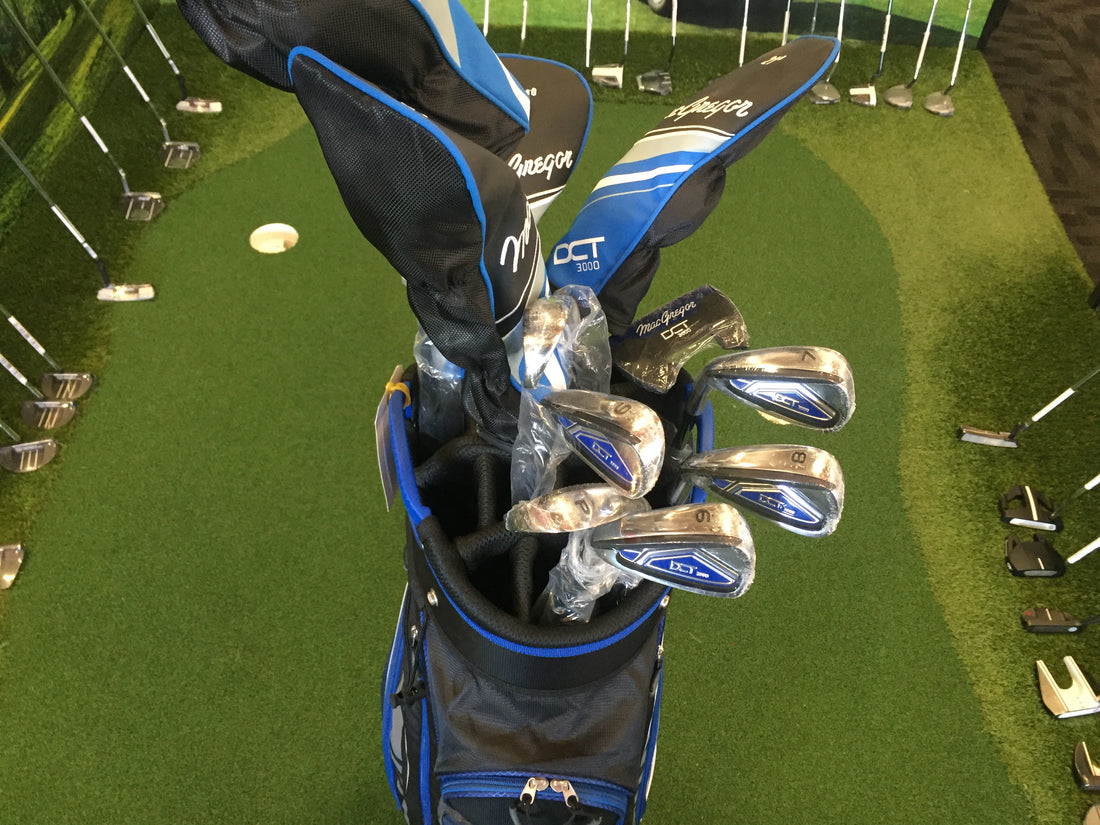 *NEW* MacGregor DCT 3000 Men’s Left Handed Golf Set including bag - Regular Flex
