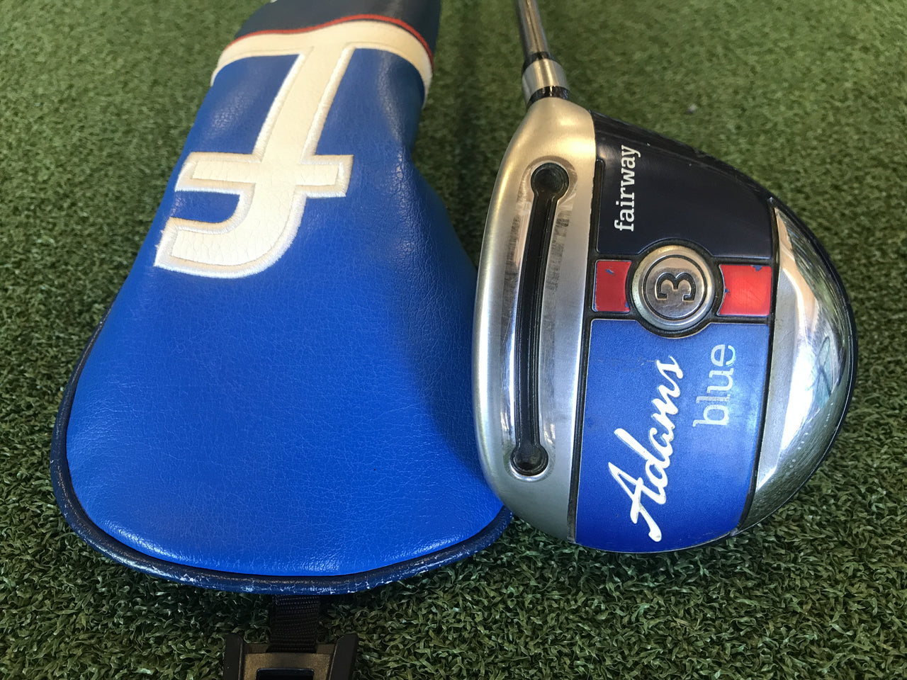 Adams Golf Blue 15° 3 Wood With Headcover