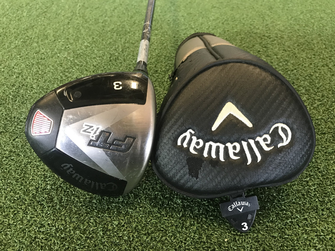 2010 Callaway FT-iZ 15° Left Handed 3 Wood With Headcover