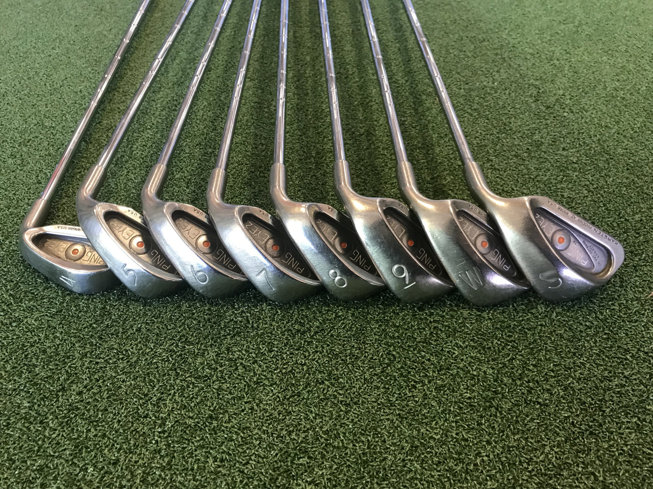 Ping Eye 2 Orange Dot 4-9, PW, SW Iron Set