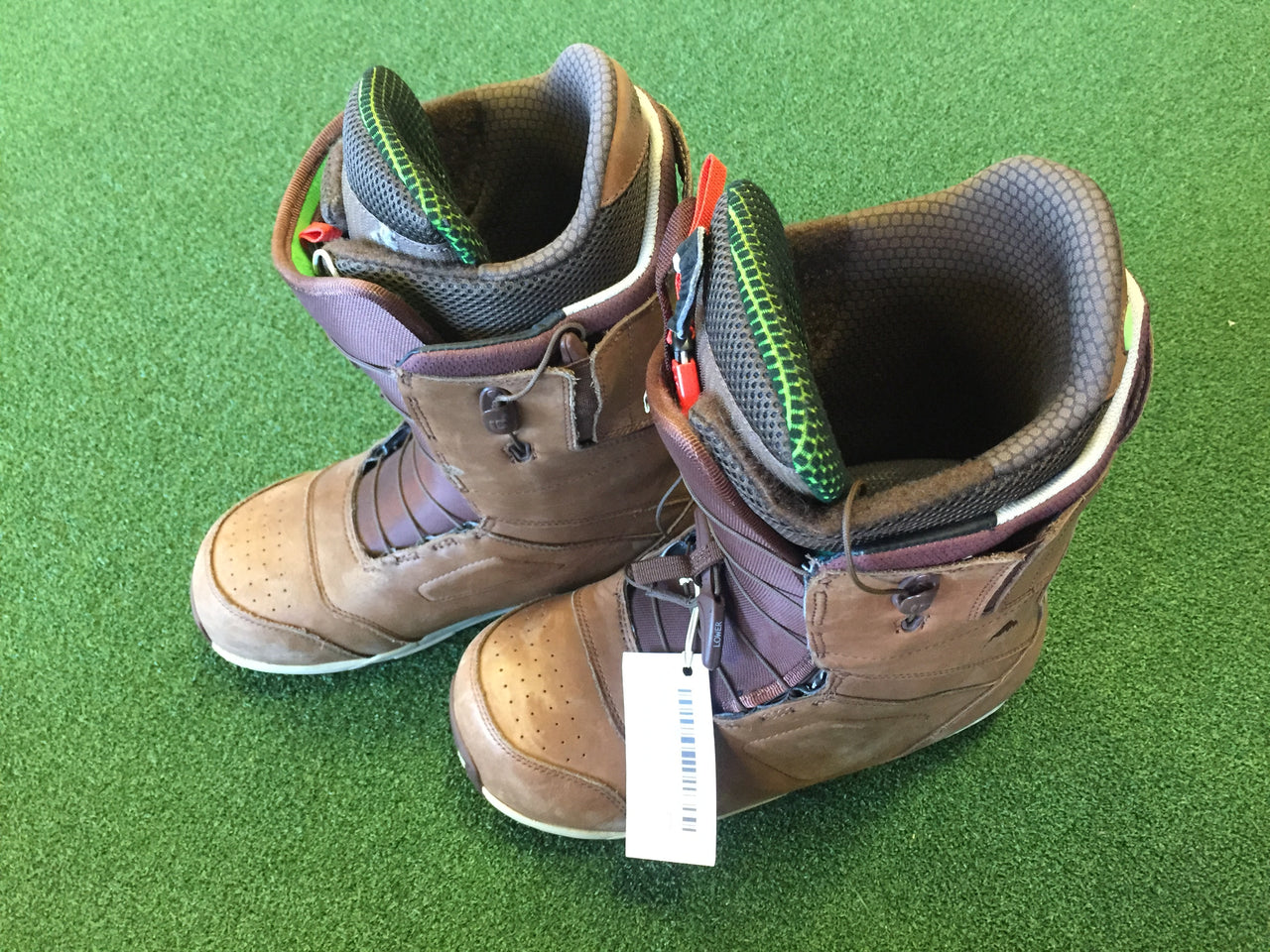 Burton Ion Leather 28.5cm US10.5 Snowboard Boots with Speed Lacing *Excellent Condition*