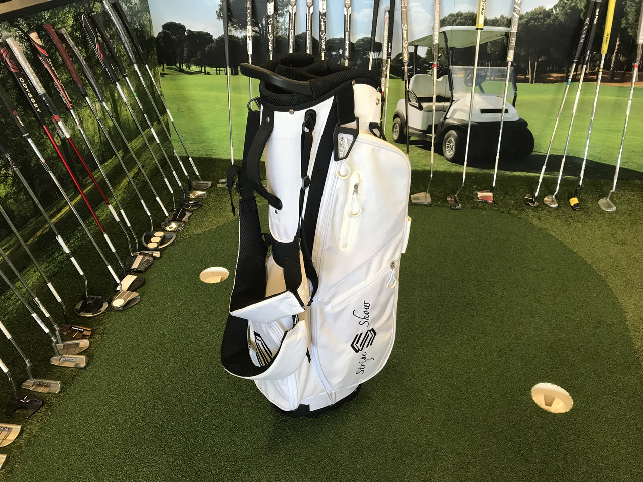 *New* Stripe Show 4-Way Stand Bag