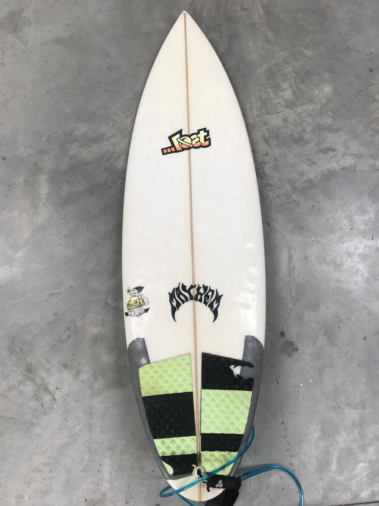 Lost Mayhem 5'8" Surfboard with Leash