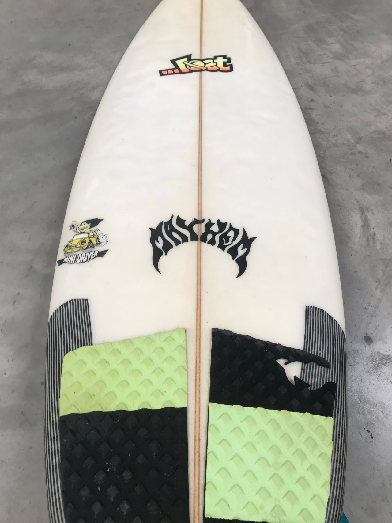 Lost Mayhem 5'8" Surfboard with Leash