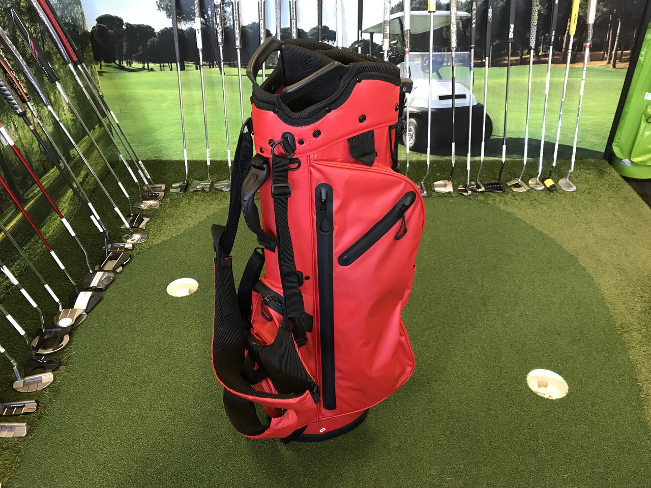 *New* Red 4-Way Stand Bag