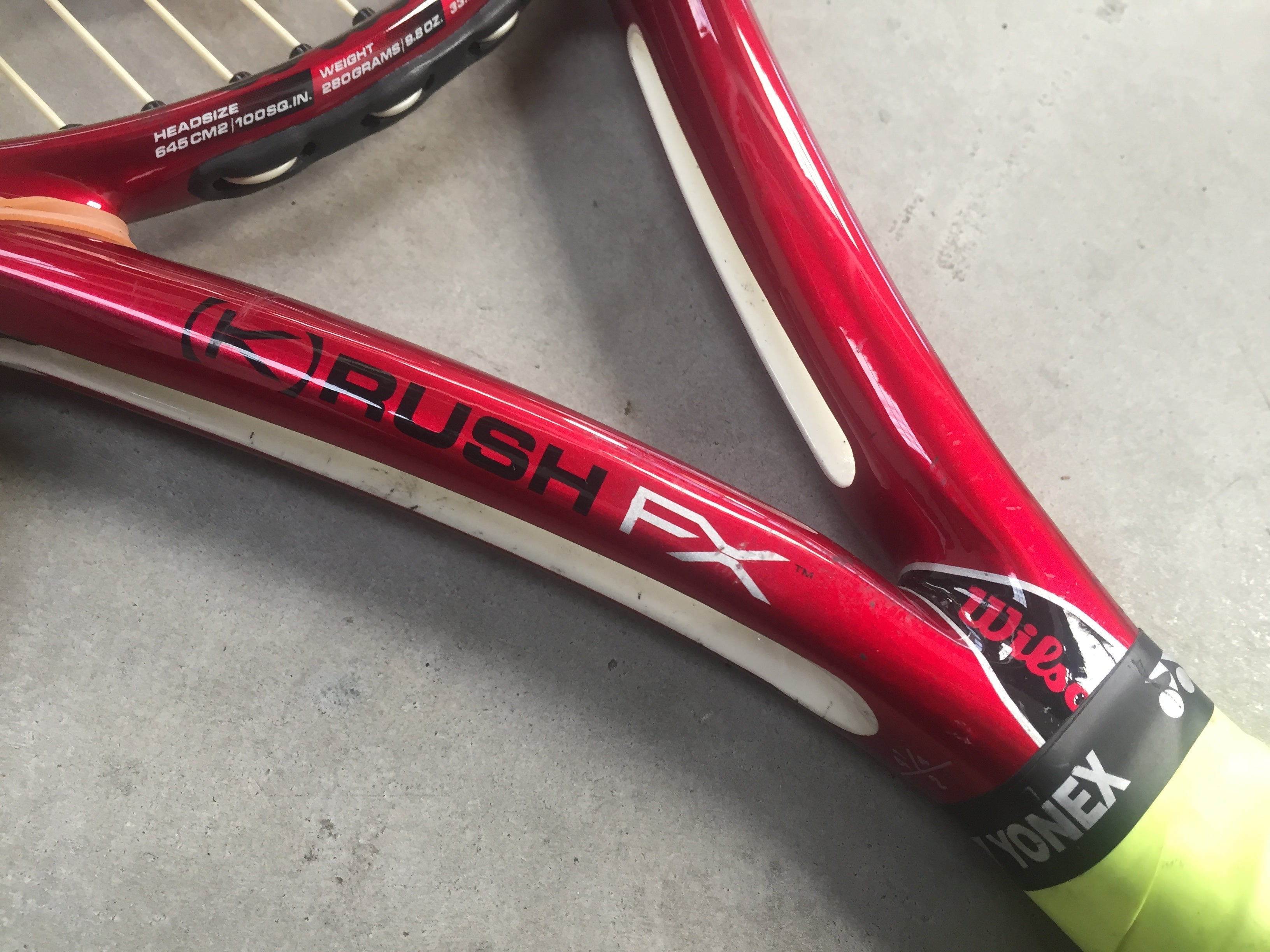 2009 Wilson K Rush FX100 Tennis Racket