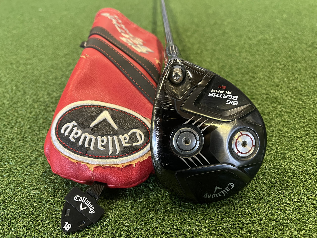 2015 Callaway Big Bertha Alpha 816 18° 5 Wood With Headcover