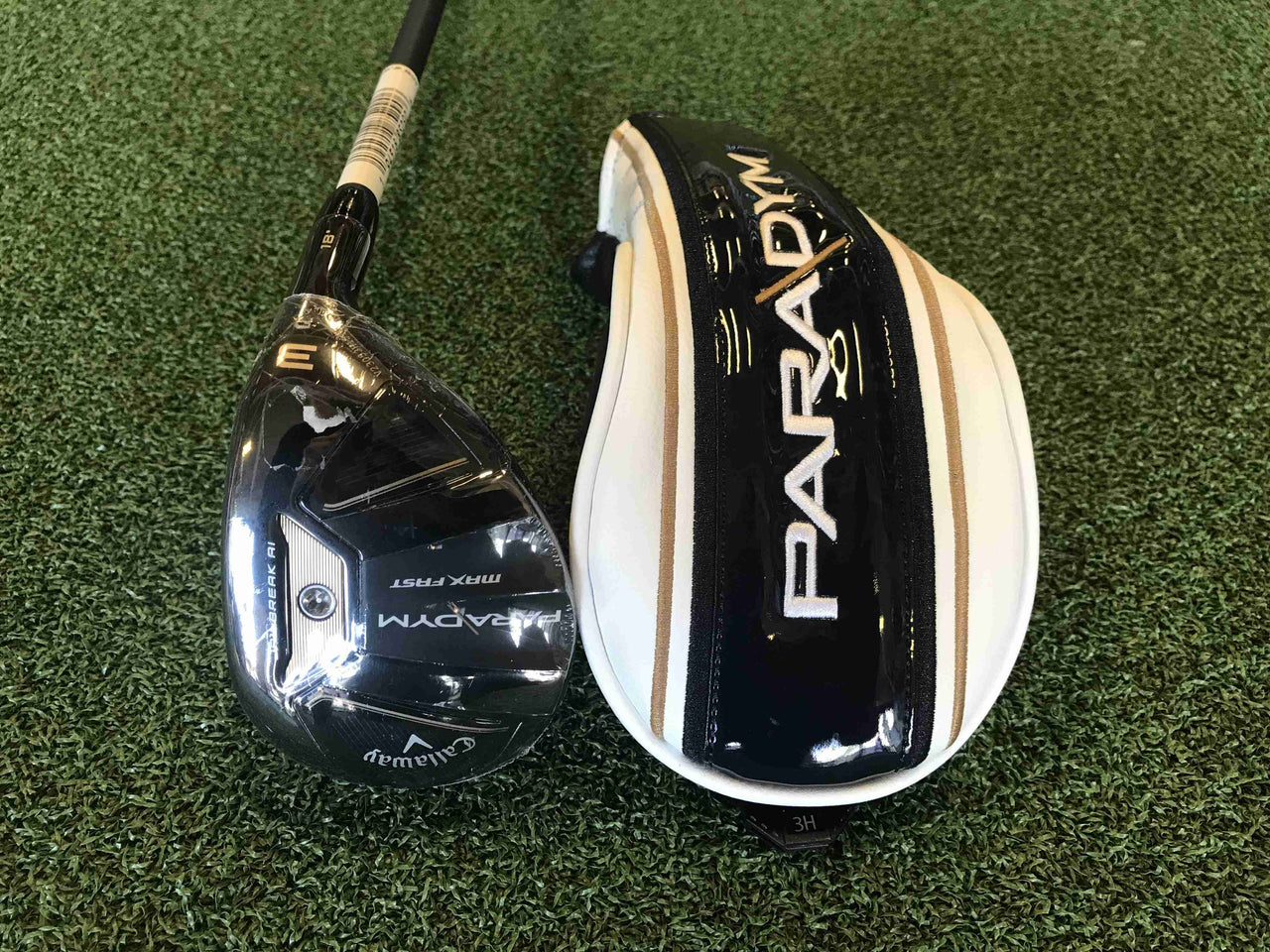 *NEW* 2023 Callaway Paradym Max Fast 18° 3 Hybrid With Headcover